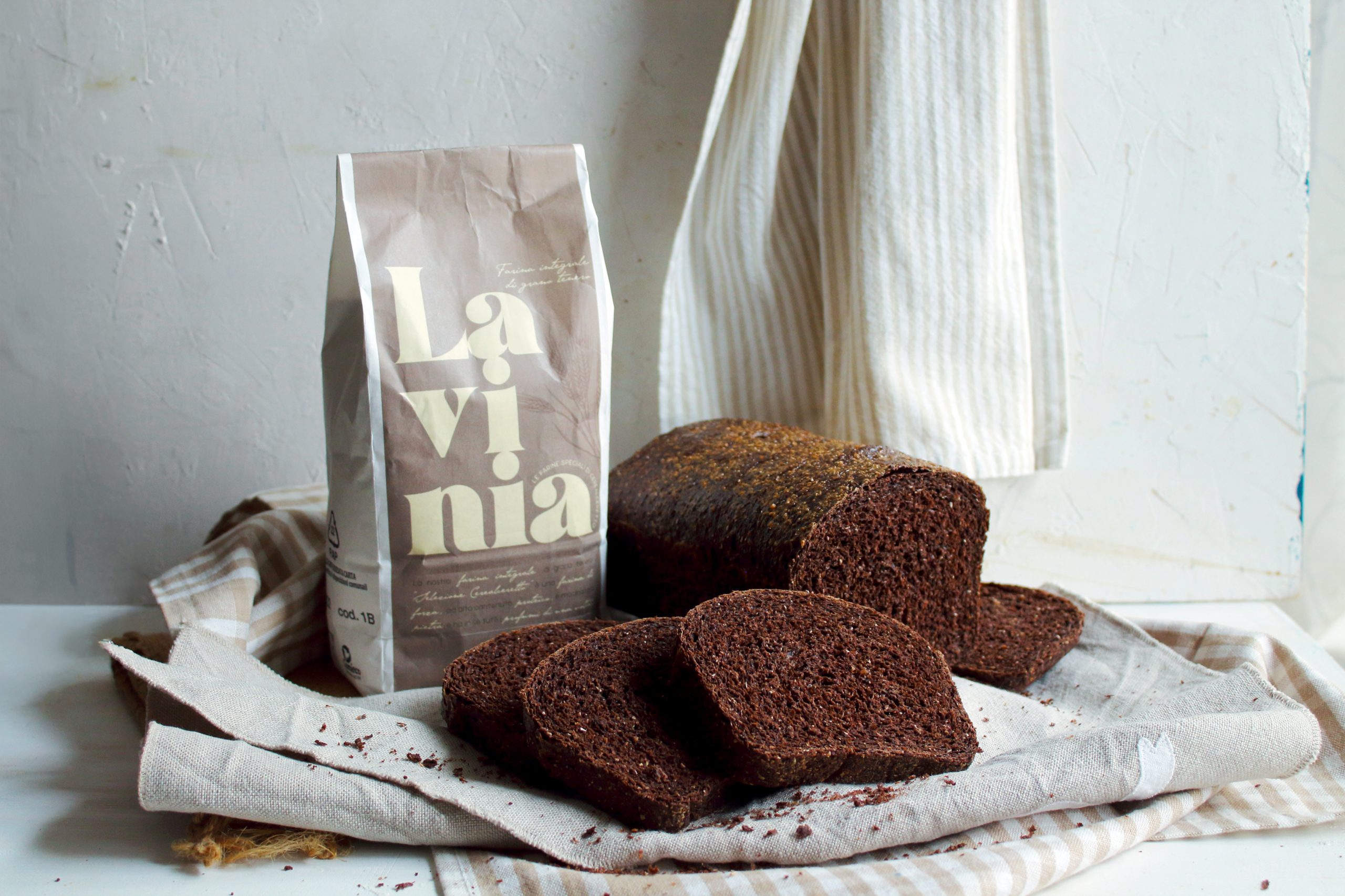 Pan bauletto integrale al cacao